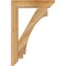 Ekena Millwork Imperial Slat Rough Sawn Bracket, Western Red Cedar, 4"W x 24"D x 36"H BKT04X24X36IMP06RWR - alternate 4